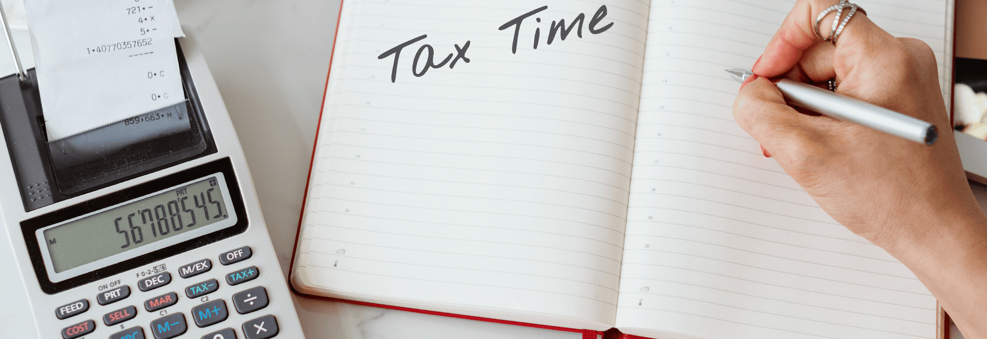 Tax Time image banner