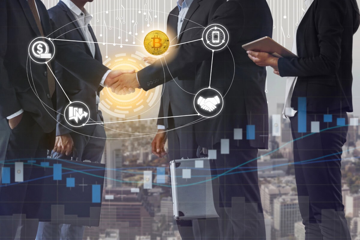 Bitcoin (BTC) and cryptocurrency payment acceptance concept