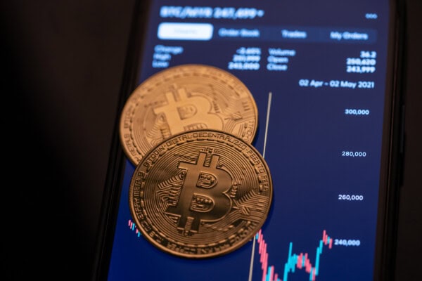 Cryptocurrency investment Concept