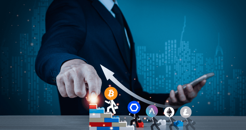 inflation drives crypto up