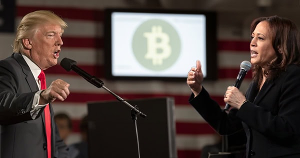 Donald Trump vs Kamala Harris on Bitcoin and cryptocurrency